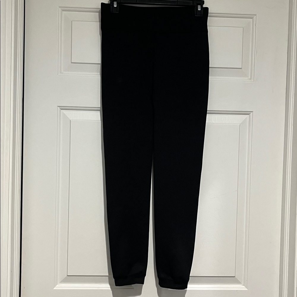 Free Country Women’s High Rise Black Fleece Lined Leggings Size M/L